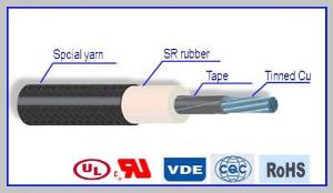 Cabo isolado em silicone para conexão de motor JGGP(JGP) 1.1KV