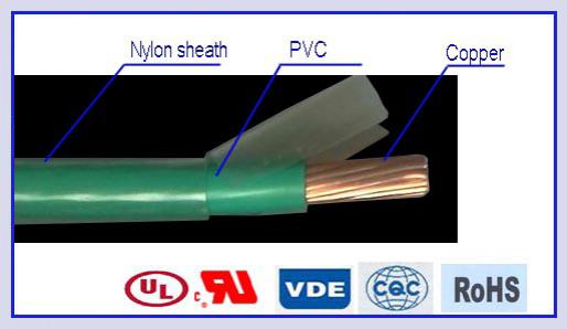  Cabo elétrico isolado em PVC THHN THWN 